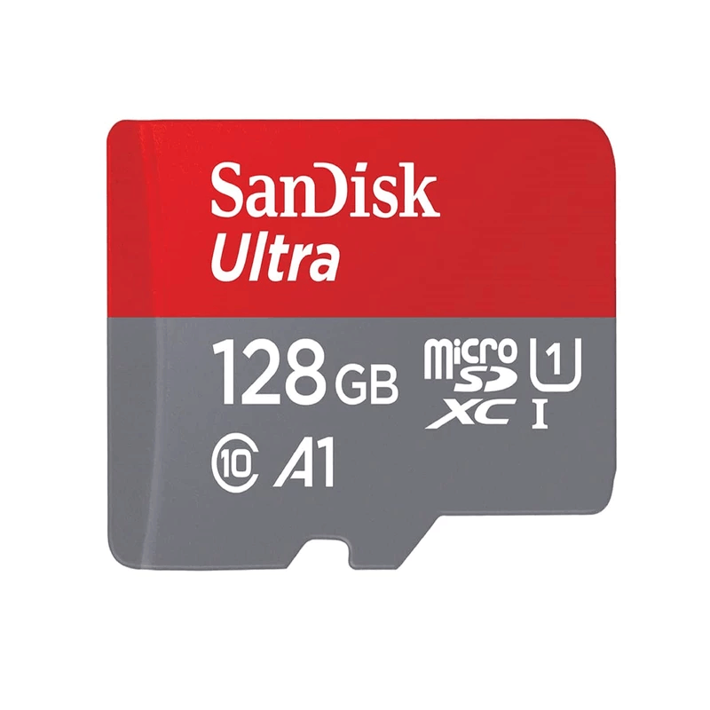 کارت حافظه microSDXC سن دیسک مدل Ultra کلاس 10 استاندارد UHS-I U1 A1 ظرفیت 128 گیگابایت سرعت 140MB/s