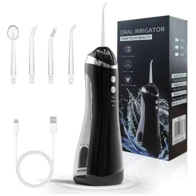 واتر جت دندان و دهانشوی شارژی ORAL IRRIGATOR A16 چهار کاره