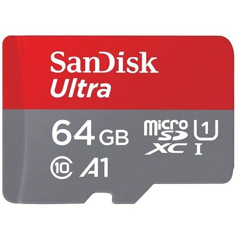 کارت حافظه سن دیسک MicroSDXC مدل Ultra A1 کلاس 10 استاندارد UHS-I سرعت 140MBps ظرفیت 64 گیگابایت