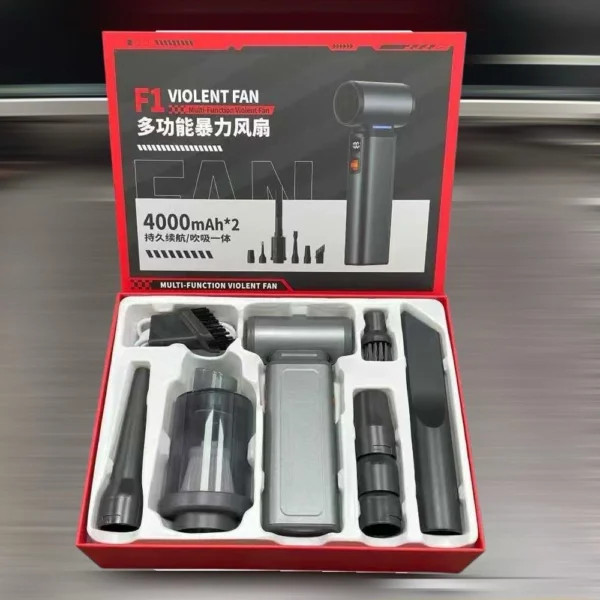 جت فن قدرتمند و شارژی مدل Multi-Function Violent Fan F1